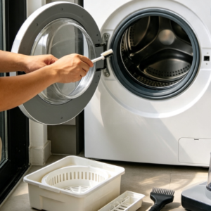 Compact Washing Machine Sanitization