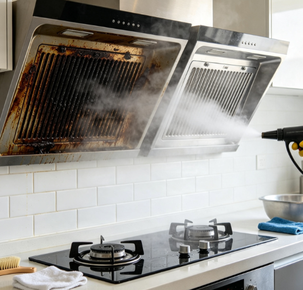 Kitchen Exhaust Hood Hygiene Care